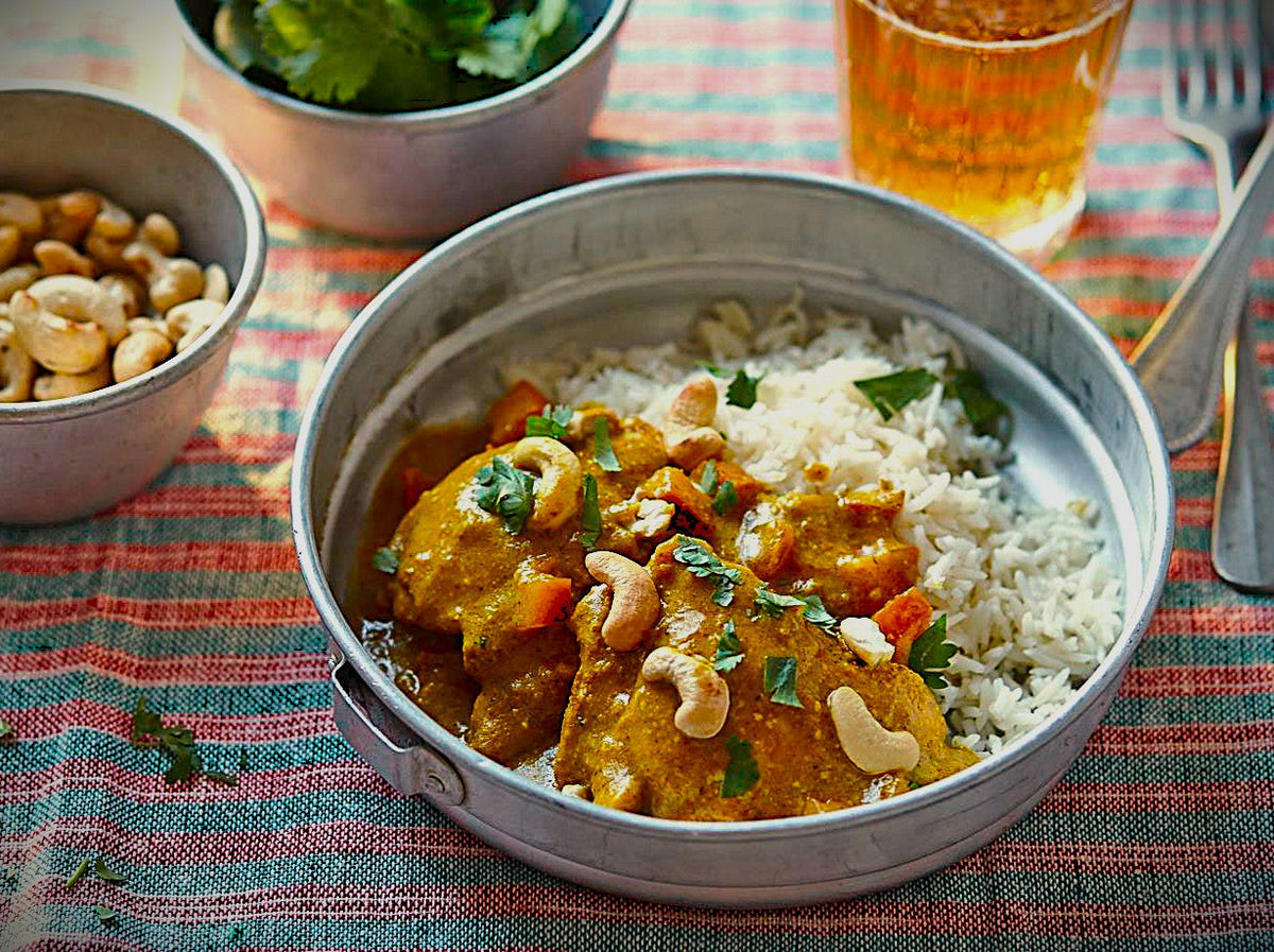 Coconut-Cashew Chicken Curry