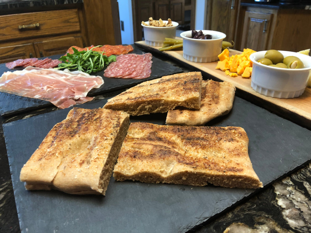 Ian's Grilled Focaccia