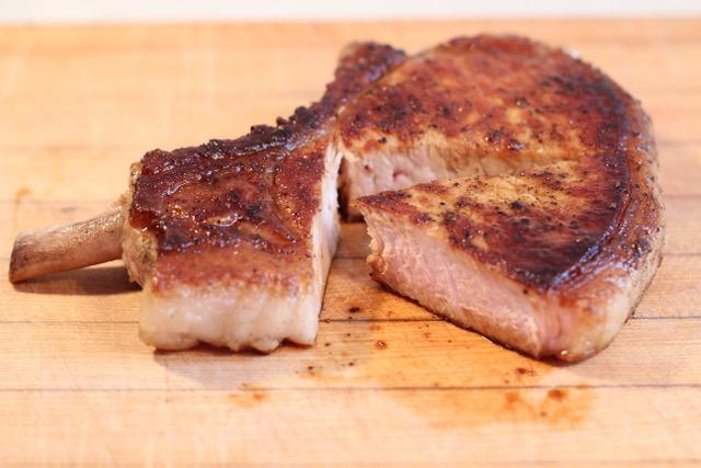 THIS ARTICLE TAKES LONGER TO READ THAN IT TAKES TO FRY A PORK CHOP