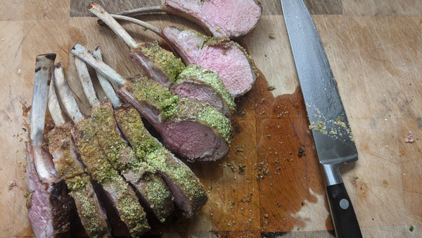 Herb-Crusted Lamb Rack