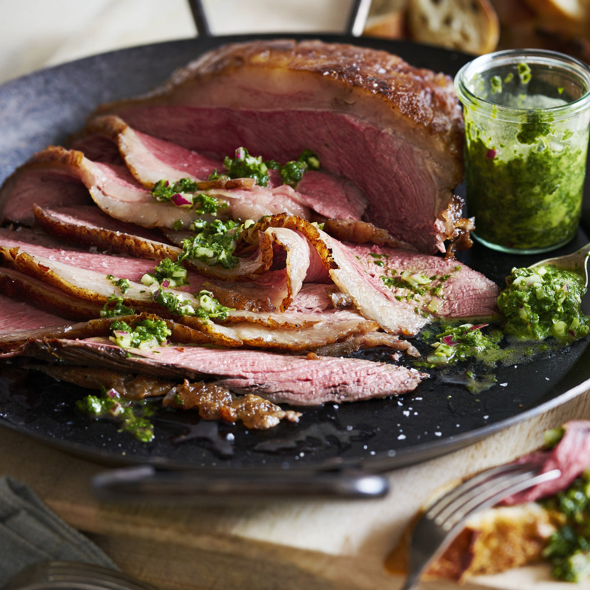 Reverse-Seared Top Sirloin Cap