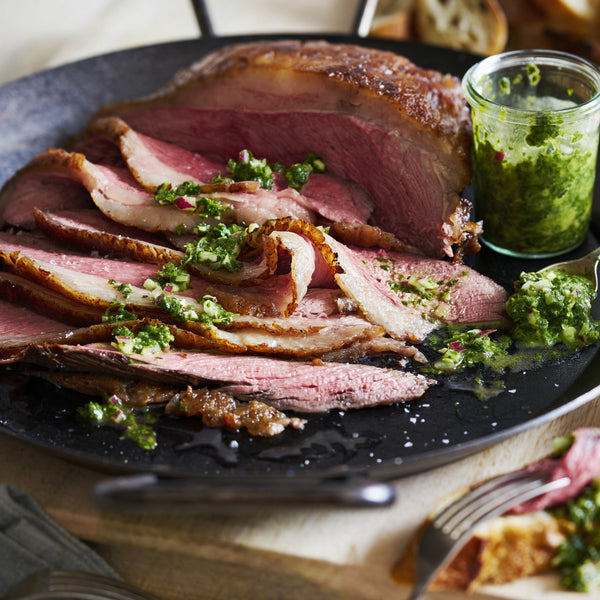 Reverse-Seared Top Sirloin Cap