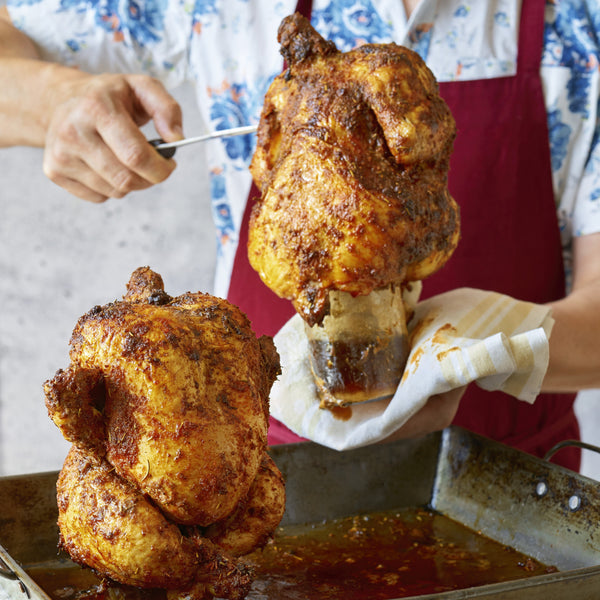 Beer-Roasted Chicken