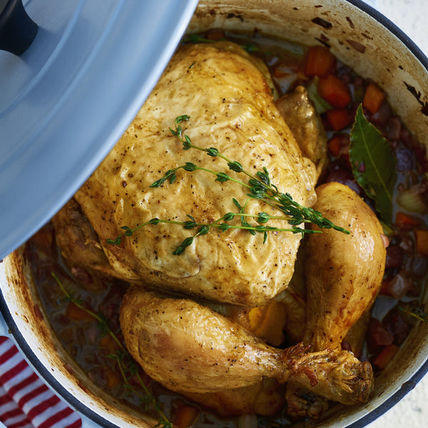 Red Wine Roasted Chicken