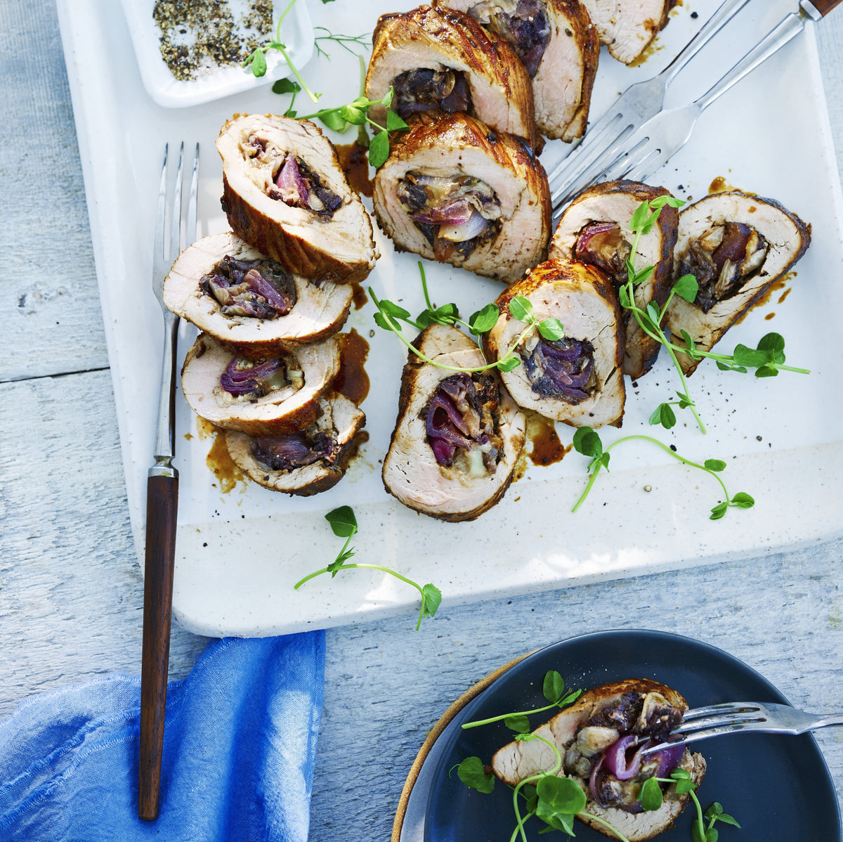 Stuffed Pork Tenderloin