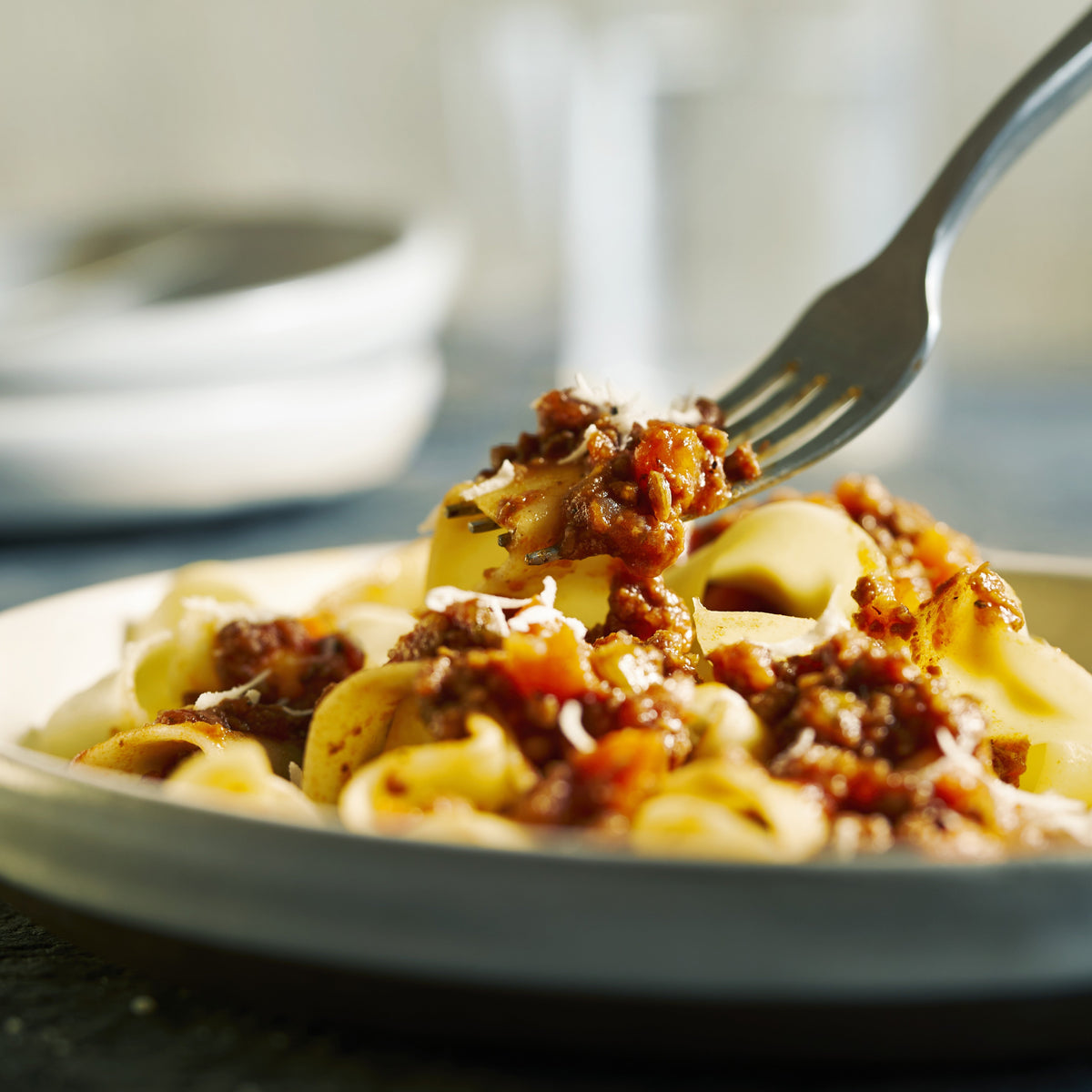 Simple Pasta with Meat Ragu