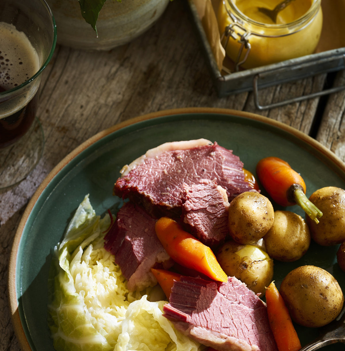 Corned Beef and Parsley Sauce