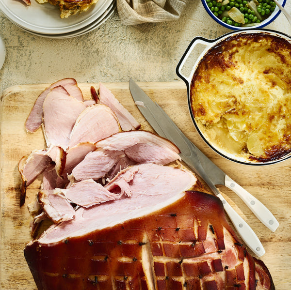 Baked Ham with Ginger Beurre Blanc