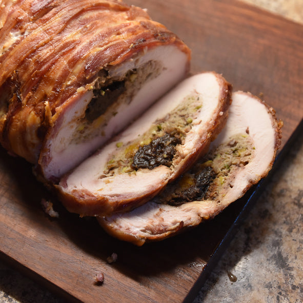 Recipe of the Week: Ballotine of Chicken with Cranberry and Sage