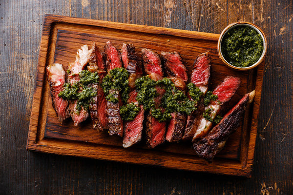 Recipe of the Week: Reverse Seared Rib Eye with Chimichurri