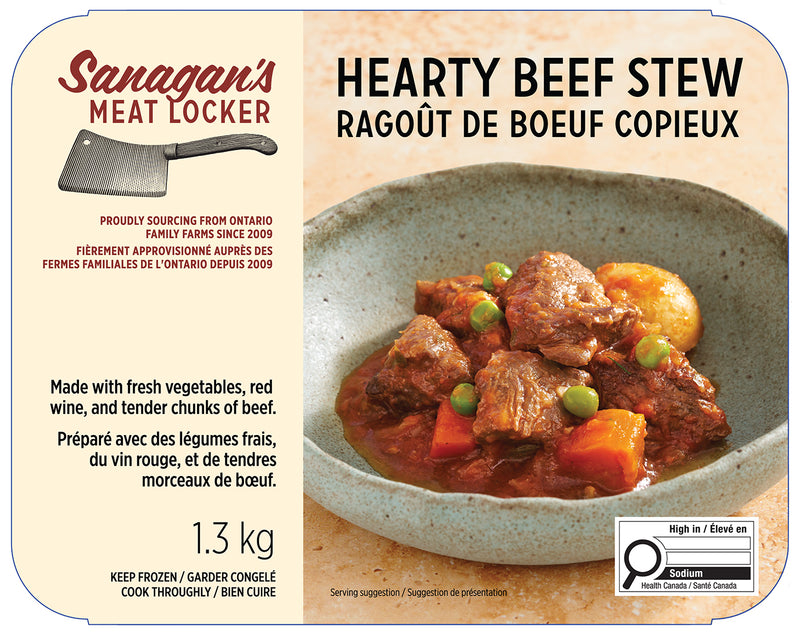 Hearty Beef Stew by Sanagan's Meat Locker