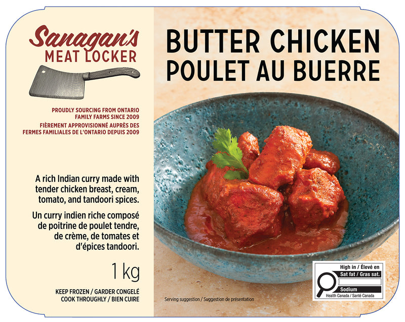 Butter Chicken by Sanagan's Meat Locker