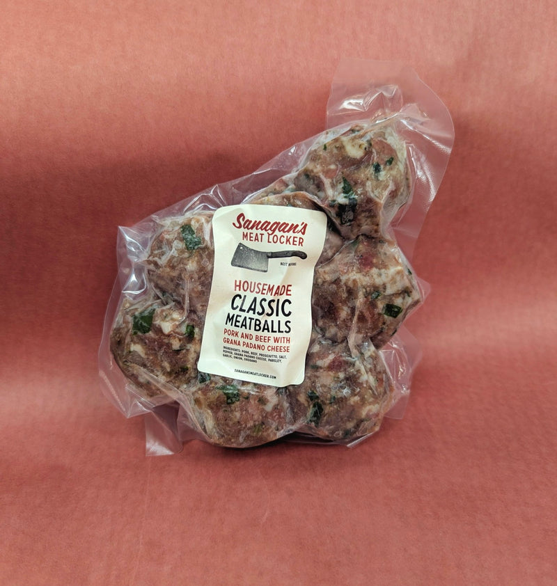 Pork & Beef Meatballs - 8 pc per pack