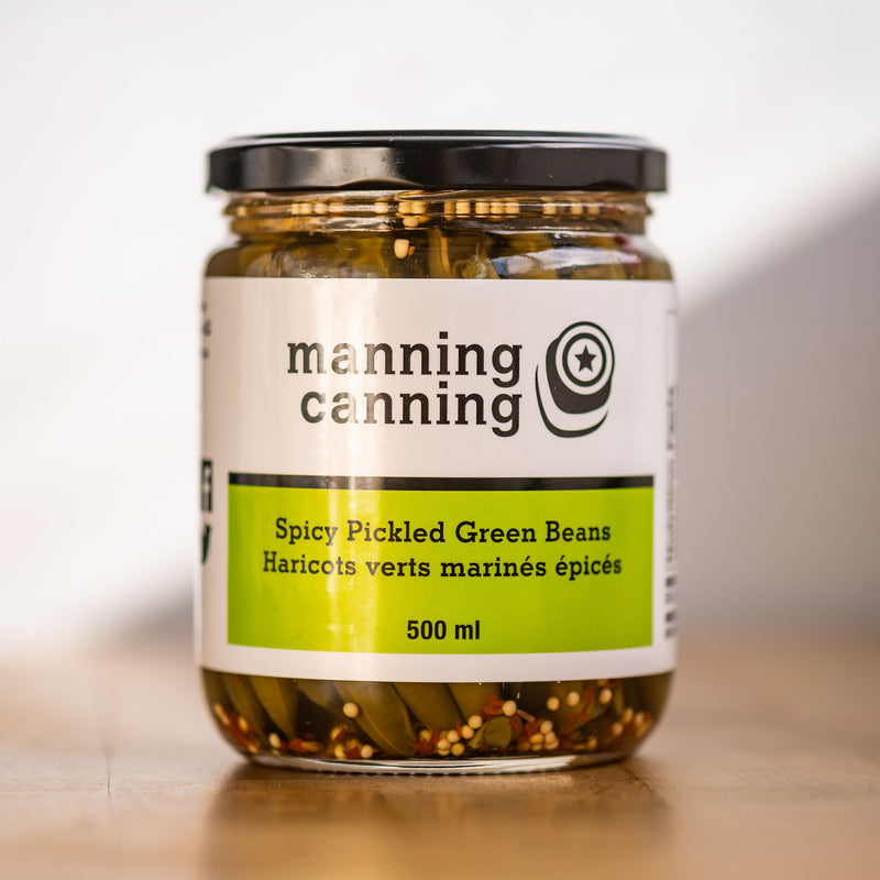 Manning Canning: Spicy Pickled Green Beans