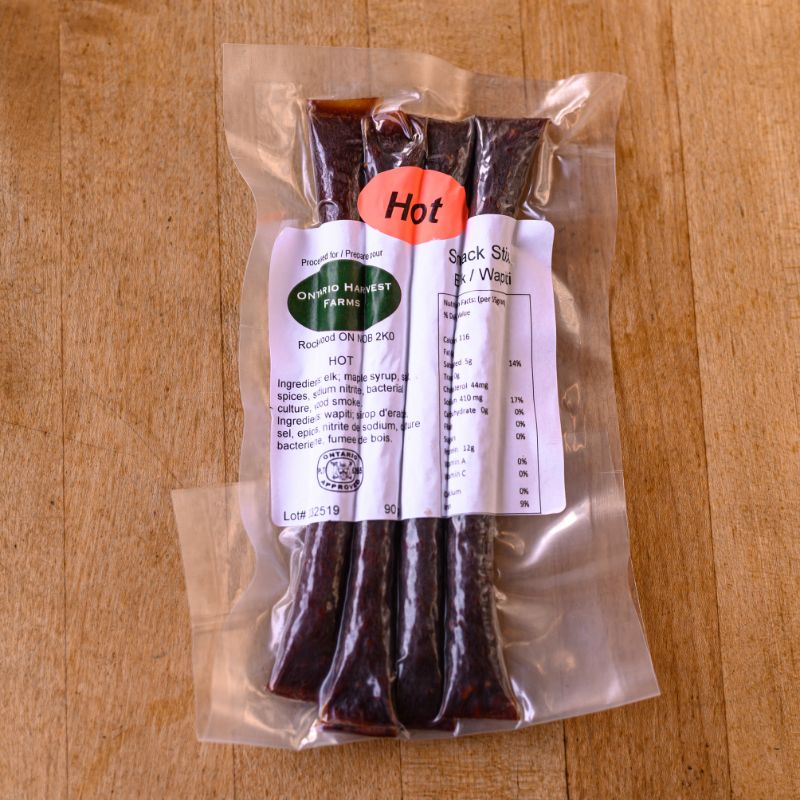 Ontario Harvest: Elk Snack Stix