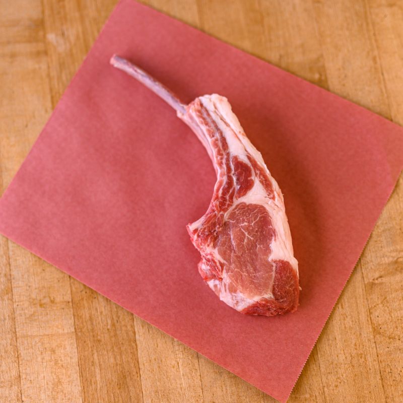 Heritage Pork Rib Chops, Frenched