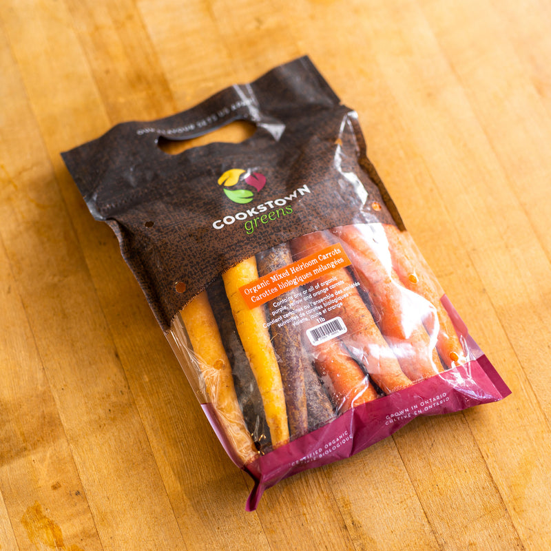 Cookstown Greens: Organic Mixed Heirloom Carrots
