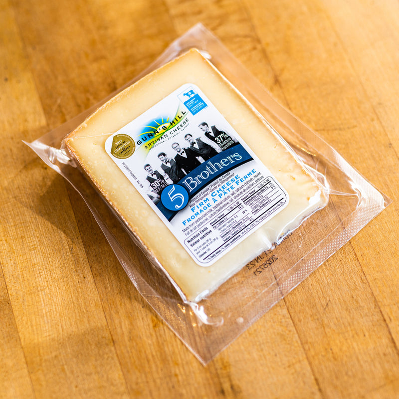 Gunn's Hill Artisan Cheese: 5 Brothers Firm Cheese