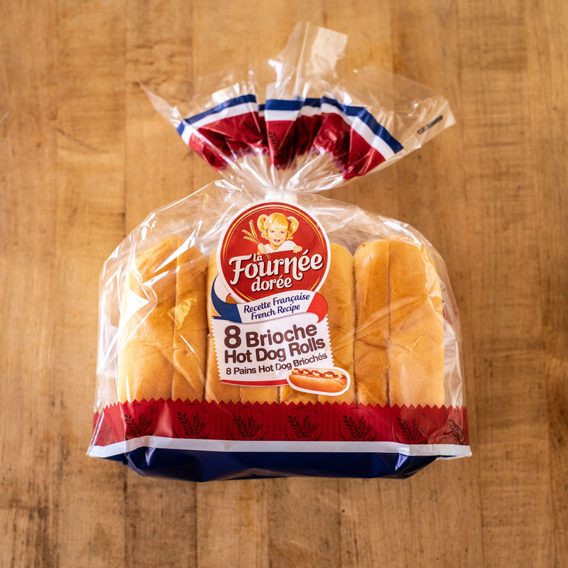 La Fournée Dorée: Brioche Hot Dog Buns
