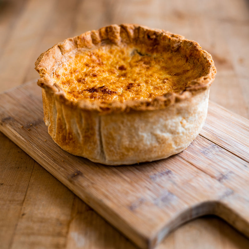 Seasonal Quiche  by Sanagan's Meat Locker - Lorraine (Emmental, Bacon, & Chives)