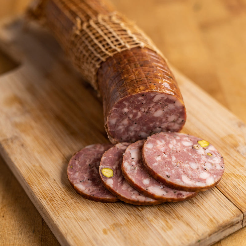 Smoked Duck & Pistachio Salami - 200 gr