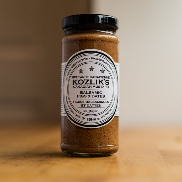 Balsamic Fig and Date Mustard
