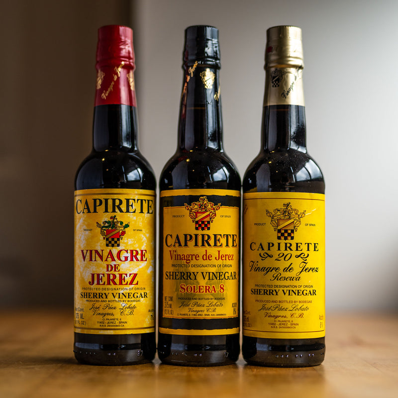 Jose Paez Lobato Capirete: Sherry Vinegars